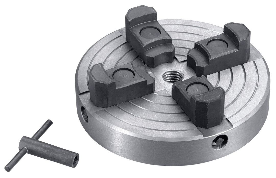 kwb by Einhell Vierbackenfutter für Drechselmaschine (Drechselmaschinen-Zubehör, passend für Drechse