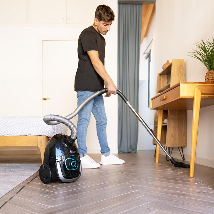 Cecotec Bodenstaubsauger mit 2,5 L Beutel Conga Powerbag 2500 Compact Plus. 850 W, Hochleistungsfilt