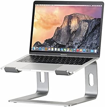 General Office Notebook Halterung: Mobiler Alu-Notebook-Ständer für Geräte bis 40 cm (15,8"), dunkel