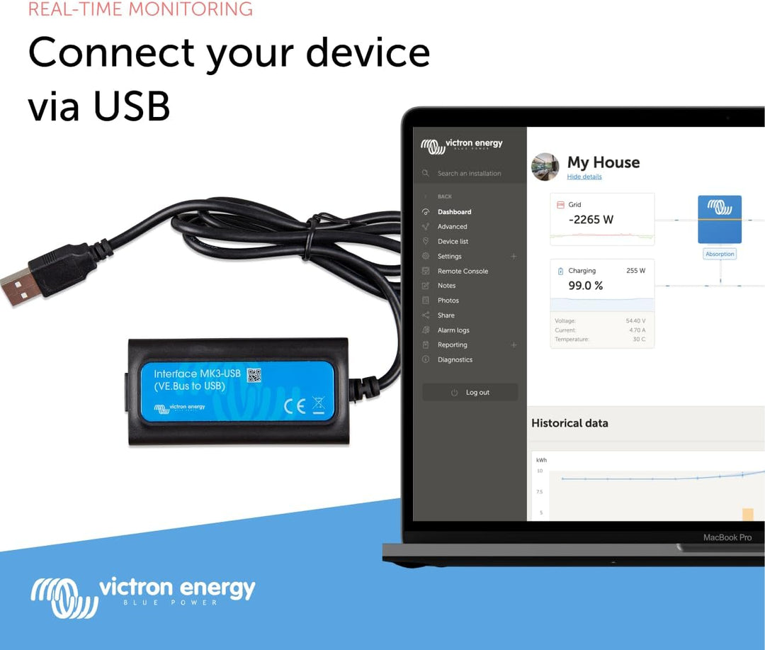 PC Victron MK3-USB Schnittstelle (VE.Bus auf