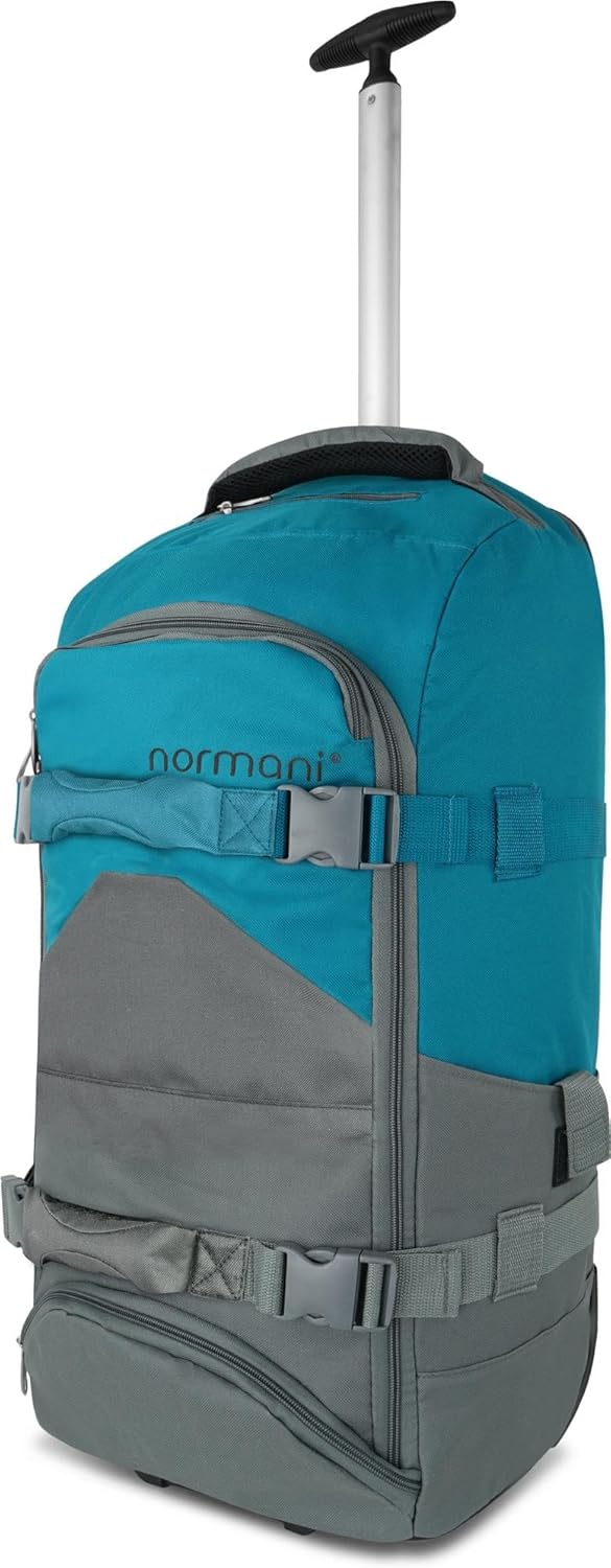 normani Reisetasche Trolley mit Rucksackfunktion 90 Liter - Backpacker mit Frontloader prakticher Re
