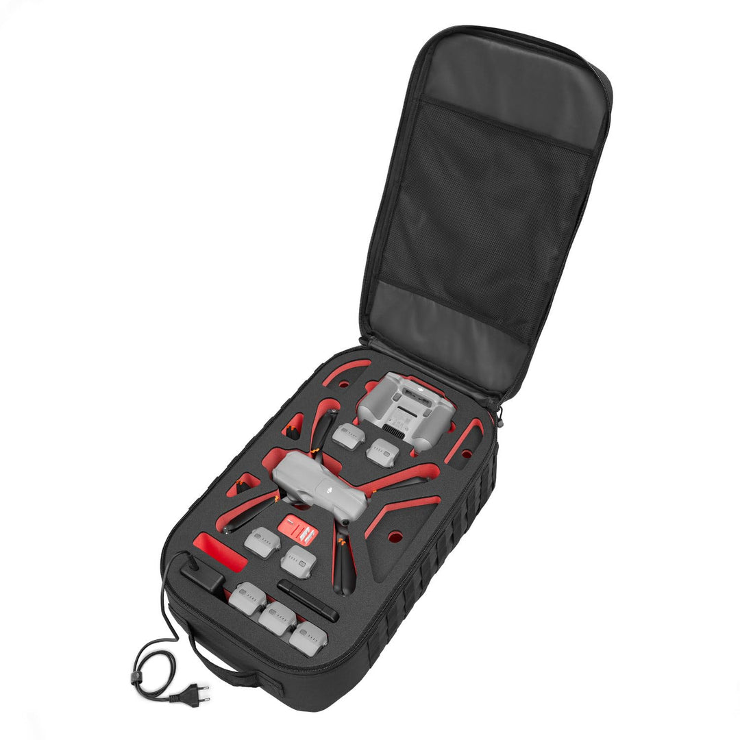 TomCase grosser Rucksack „Ready to Fly“ für DJI Air 3S Fly More Combo, DJI RC 2 oder Standard Contro