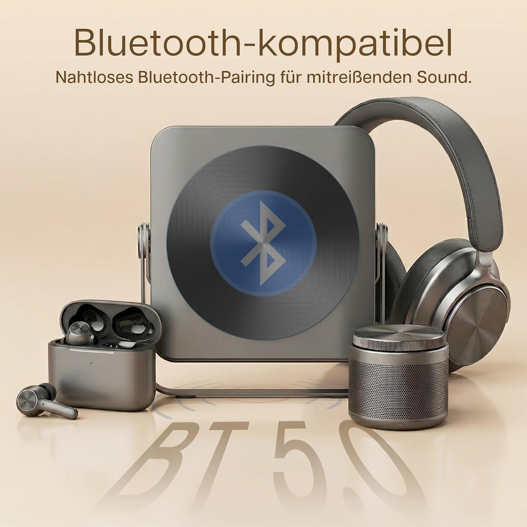 Beamer mit WiFi &amp; Bluetooth von MMOBIEL – Native 1080P, 320 ANSI, 4K Unterstützung, Auto Trapezkorre