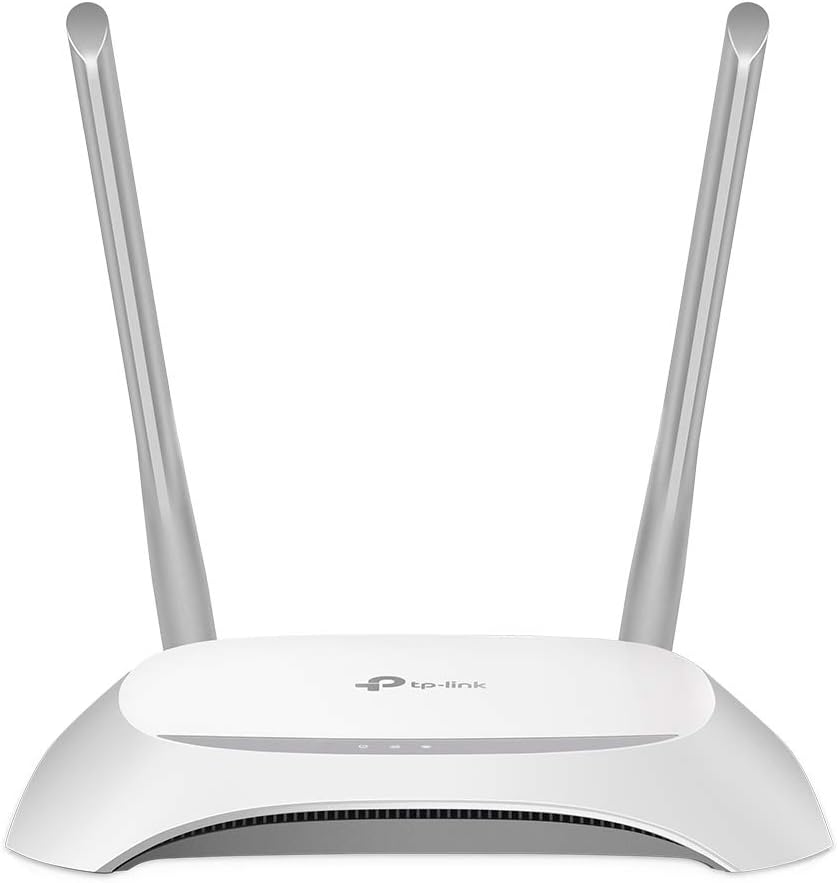 TP-Link TL-WR840N N300 WLAN Router (300Mbit/s (2,4GHz), 4 x 10/100Mbit/s LAN Ports, IPv6, 2 externe