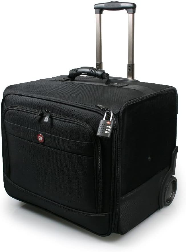 Port Designs XL Aktenordner Trolley 8St Din A4 ode, Schwarz