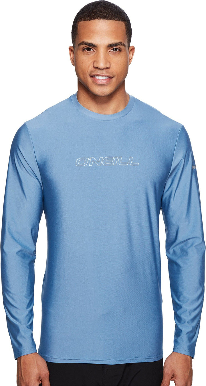 O'Neill Wetsuits Kinder Shirt BASIC SKINS L/S CREW XXL Dusty Blue, XXL Dusty Blue