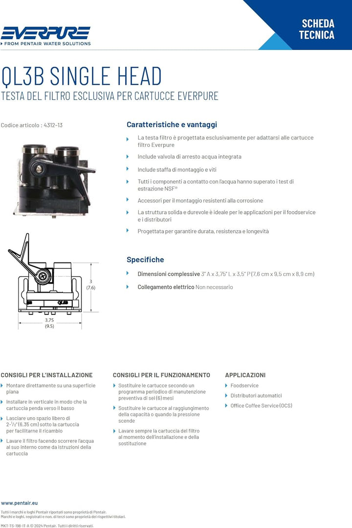 Geprüfte Everpure QL3B