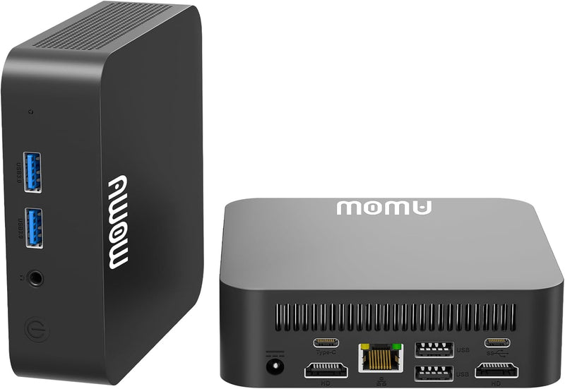 AWOW Mini PC 12th N100 (bis zu 3,4 GHz), 8GB DDR4 256GB M.2 NVME Mini Desktop Computer mit Win 11 Pr