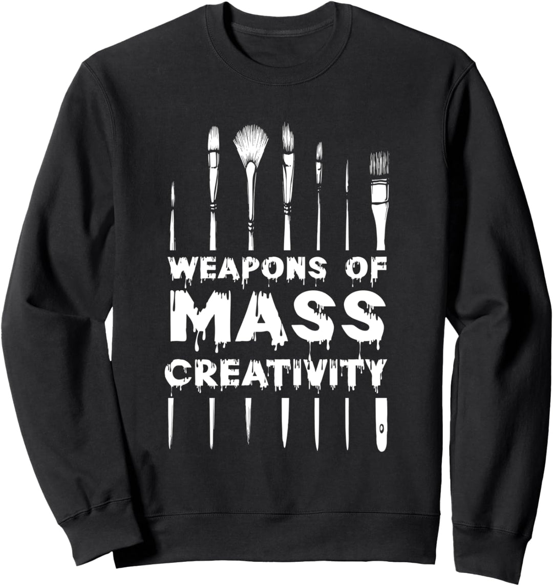 Mass Creativity Künstler-Malerei, Kunst-Dekorateur Sweatshirt