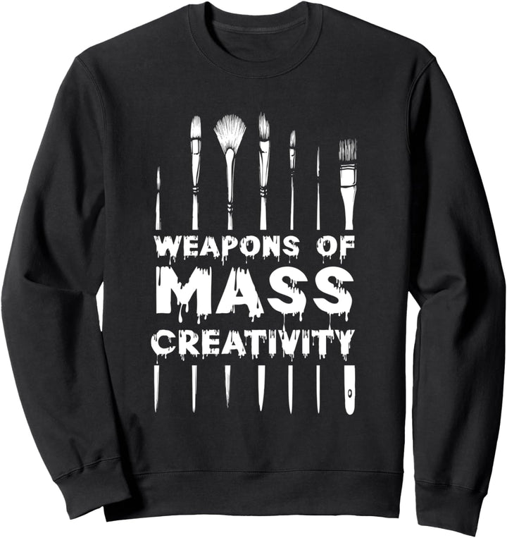 Mass Creativity Künstler-Malerei, Kunst-Dekorateur Sweatshirt