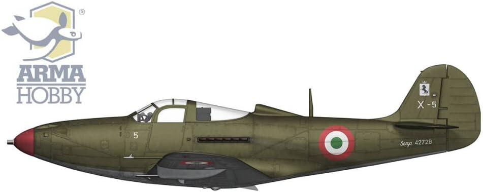 Assembly Model kit Made from Plastic P-39Q Airacobra (70055) in Scale 1/72