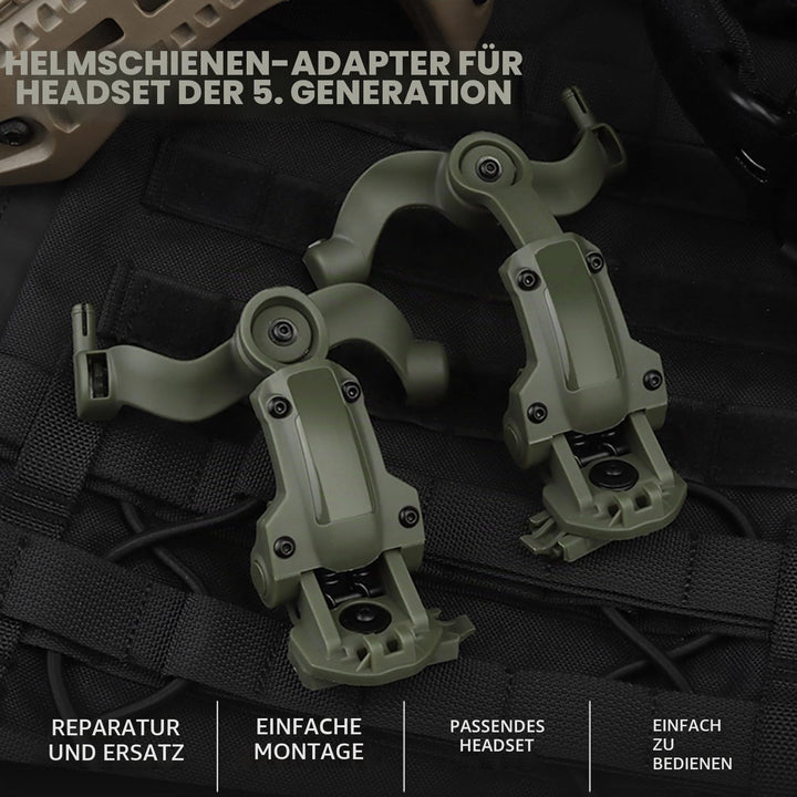 Schneller Helm ARC Schienenadapter Taktische Abholung Headset Aufhängung Kopfhörer Halterung Multi-W