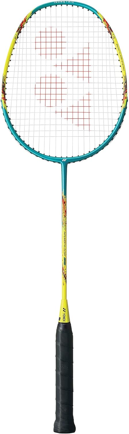 Yonex Nanoflare E13 Badmintonschläger Türkis/Gelb, Türkis/Gelb