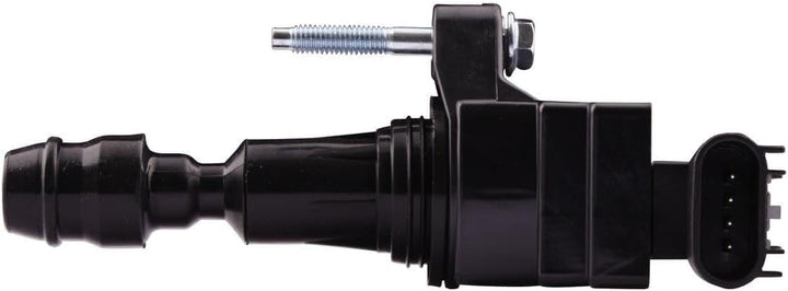 HELLA 5DA 358 000-121 Zündspule - 12V - 4-polig - Kerzenschachtzündspule - geschraubt