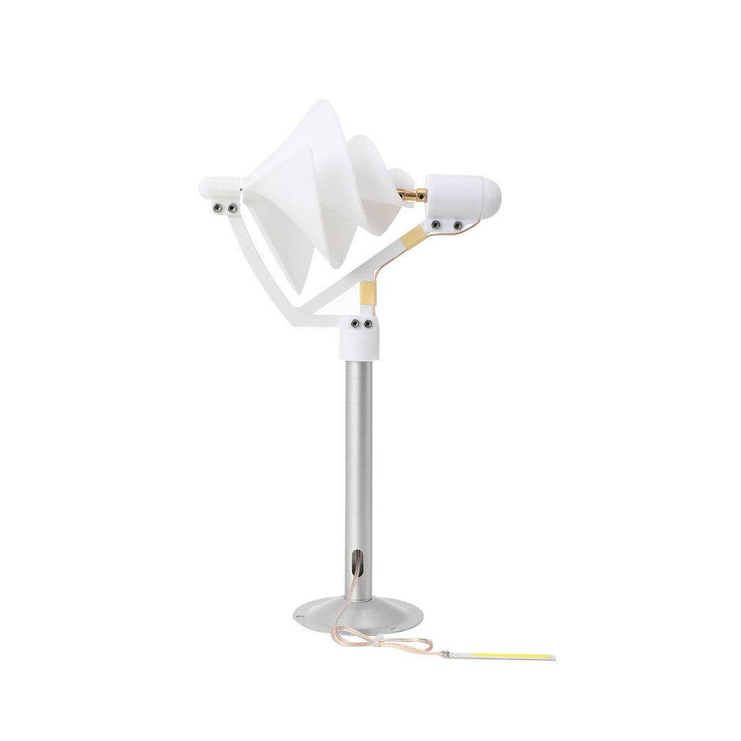 Cozyel Windturbine Generator 12V 10W Windgenerator, Vertikale Windkraftanlage Spirale Windkraftanlag