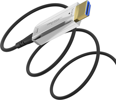 KabelDirekt – optisches 4K HDMI Kabel – 100m (kompatibel mit HDMI 2.0a/b 2.0, 1.4a, 4K Ultra HD, 3D,