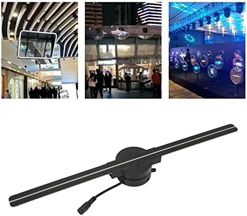 3D-Hologramm-Lüfter, 16,5 Zoll 2000 X 224 WiFi-Projektor mit 224 LED-Perlen, Tischwerbedisplay, App-