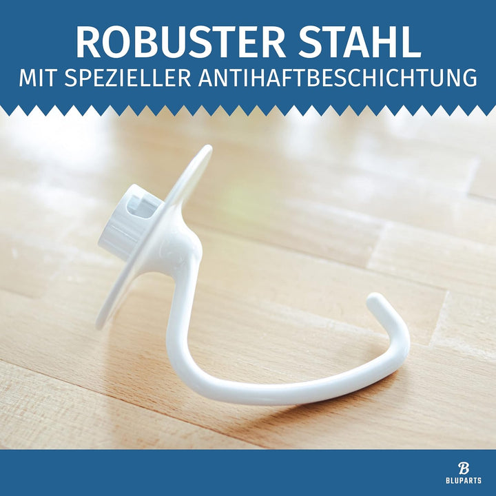 Knethaken für KitchenAid K45DH / 5K452DH passend für Küchenmaschinen mit kippbaren Motorkopf passend