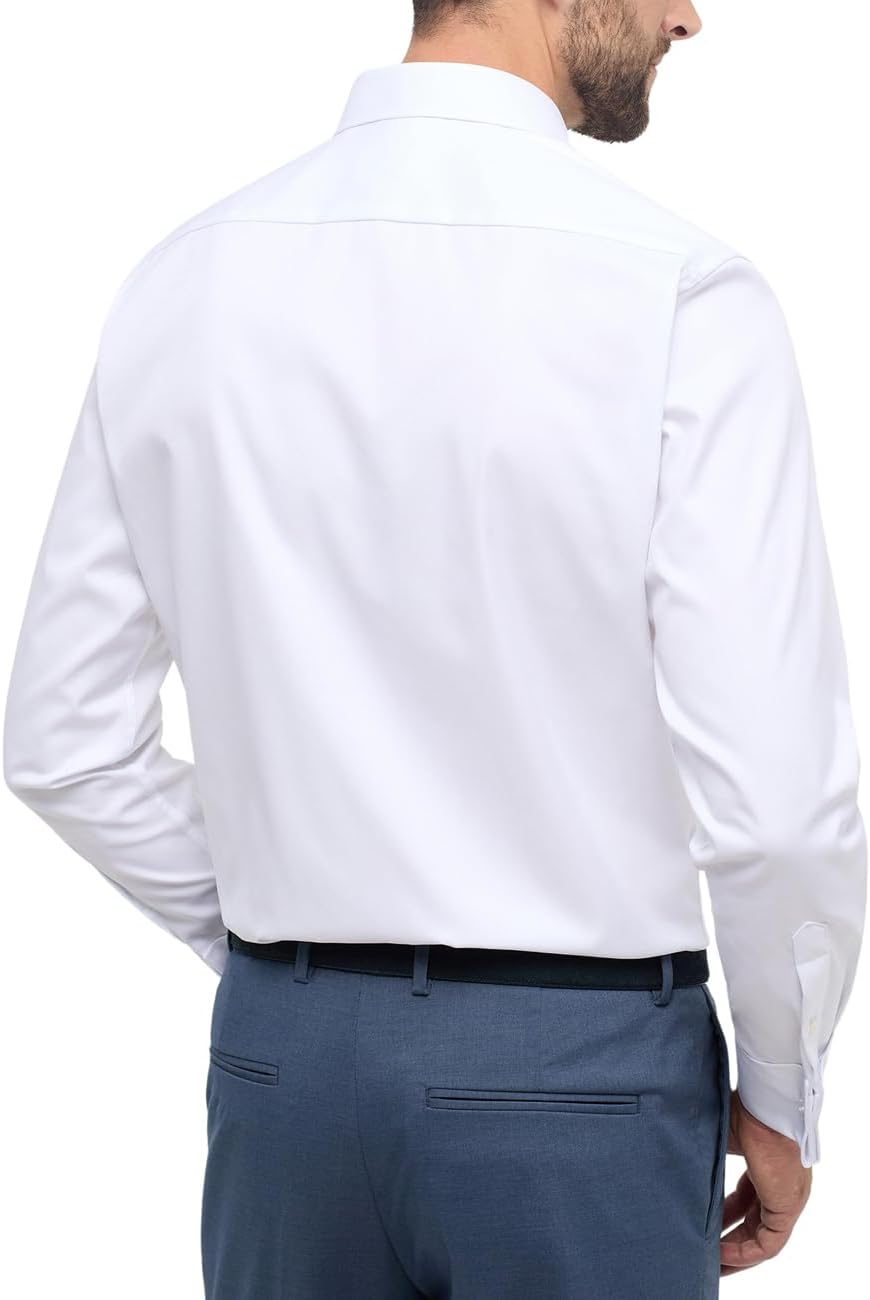 ETERNA Herren Cover Shirt MODERN FIT 46 Weiss, 46 Weiss