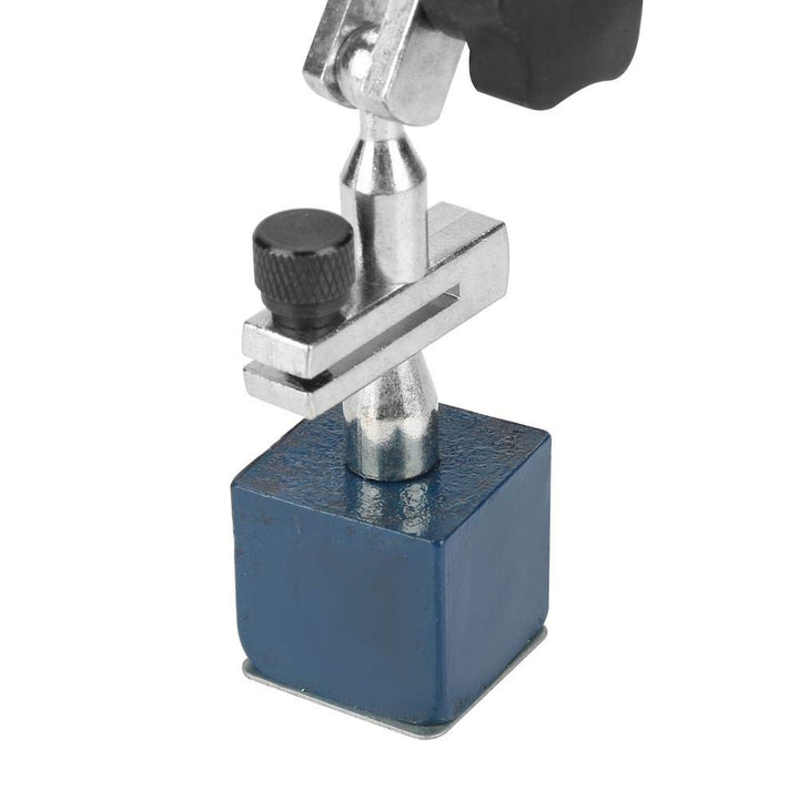 Mechanische Messuhr, Magnetstativ Messstativ Standard Messuhr mit Zifferblatt 0-0,8 mm Messbereich 0