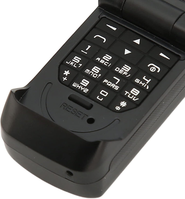 Cuifati Entsperrtes Flip-Phone, 0,66 Zoll Kleinstes Mobiltelefon der Welt, 2G, Einfach zu Bedienende