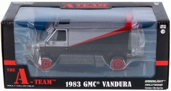 Greenlight Collectibles – GMC A Team – Van Agence alle Risiken 1983 – 1/24