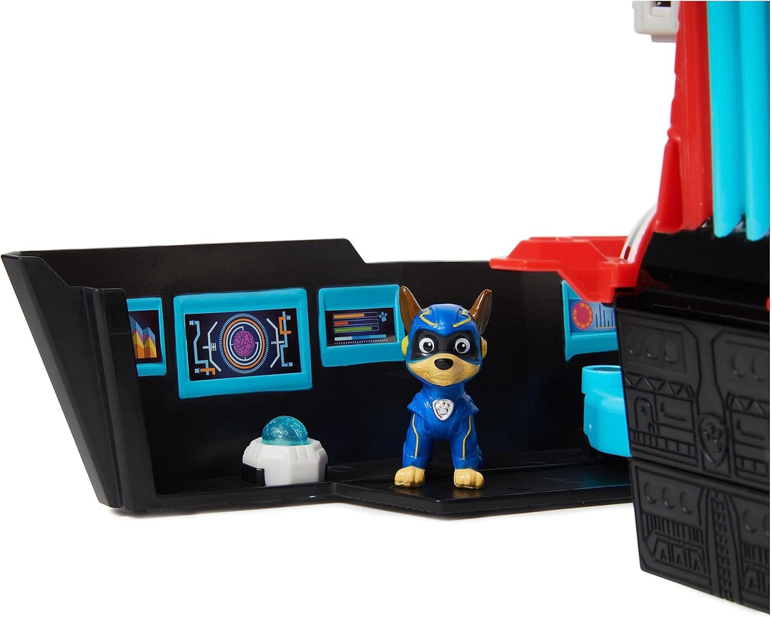 Paw Patrol: Der Mighty Kinofilm, Pup Squad Mini Marine Hauptquartier Spielset mit Skye Spielzeugauto
