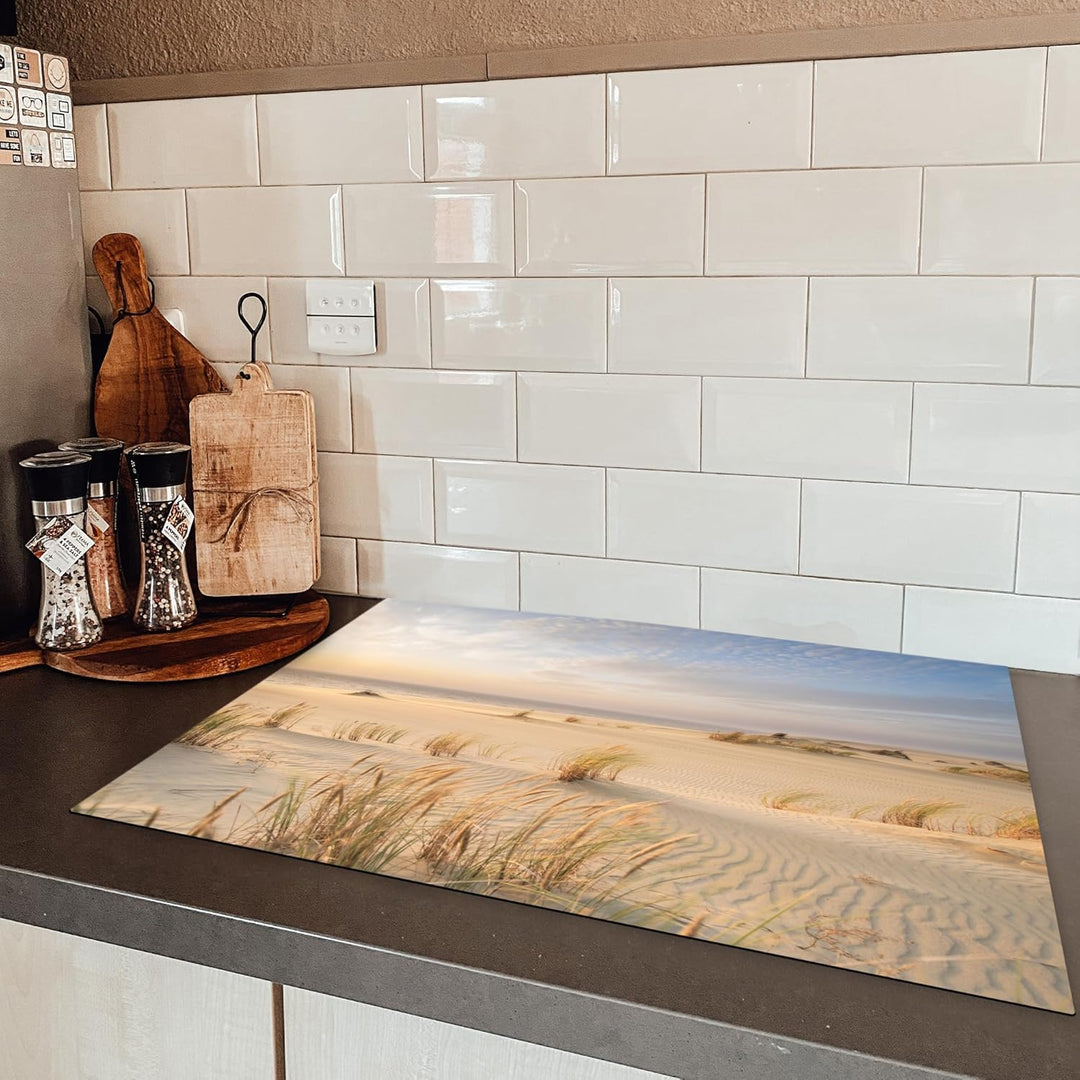 KitchenYeah© Herdabdeckplatte Einteilig Induktionsmatte Küche Abdeckung Ceranfeld Herd Abdeckplatte
