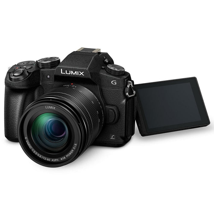 Panasonic Lumix DMC-G81MEG-K Systemkamera (16 MP, 4K, Dual I.S., OLED-Sucher, 7,5 cm Touch, 12-60mm