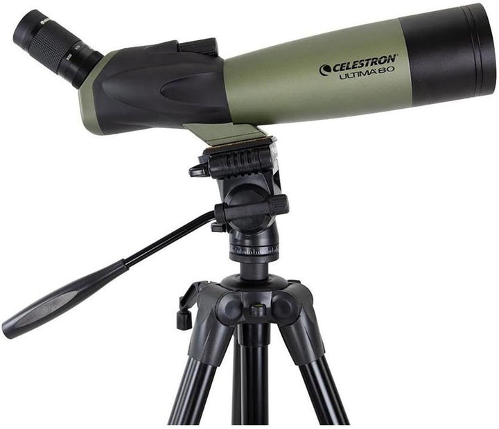 Celestron 93612 Ultima Panorama-Neigekopf-Stativ für EIN Spektiv, Fernglas oder Ihre Kamera. Tripod,