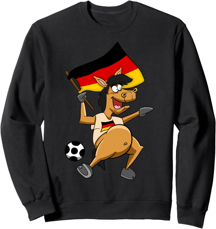 Fan Pferd Deutschland Sweatshirt