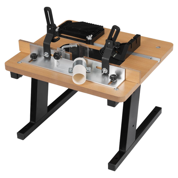 Frästisch Einstellbar Router Tisch 200kg/440.92lbs Tragfähigkeit Tischfräsmaschine zum Besäumen, Nut
