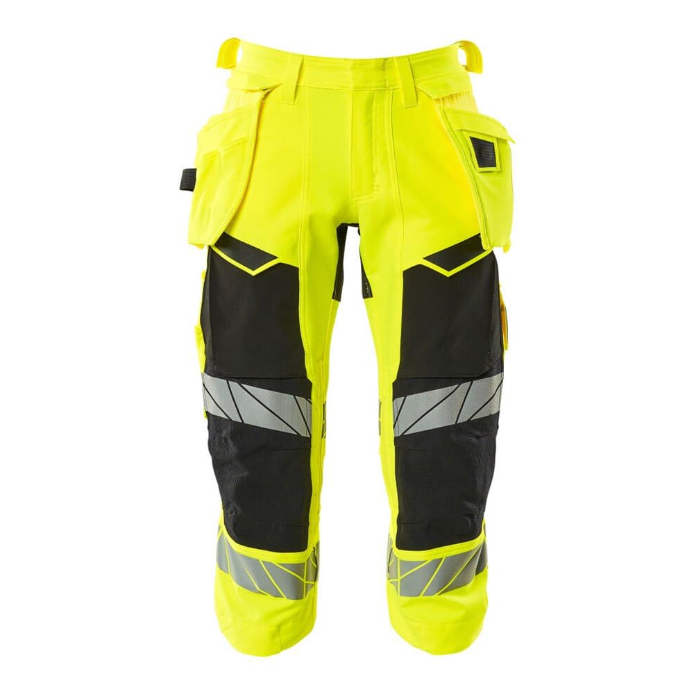 Mascot Dreiviertel-Hose mit Hängetaschen 19049-711 (19049-711-1709 Hi-vis GelbSchwarz, C54)