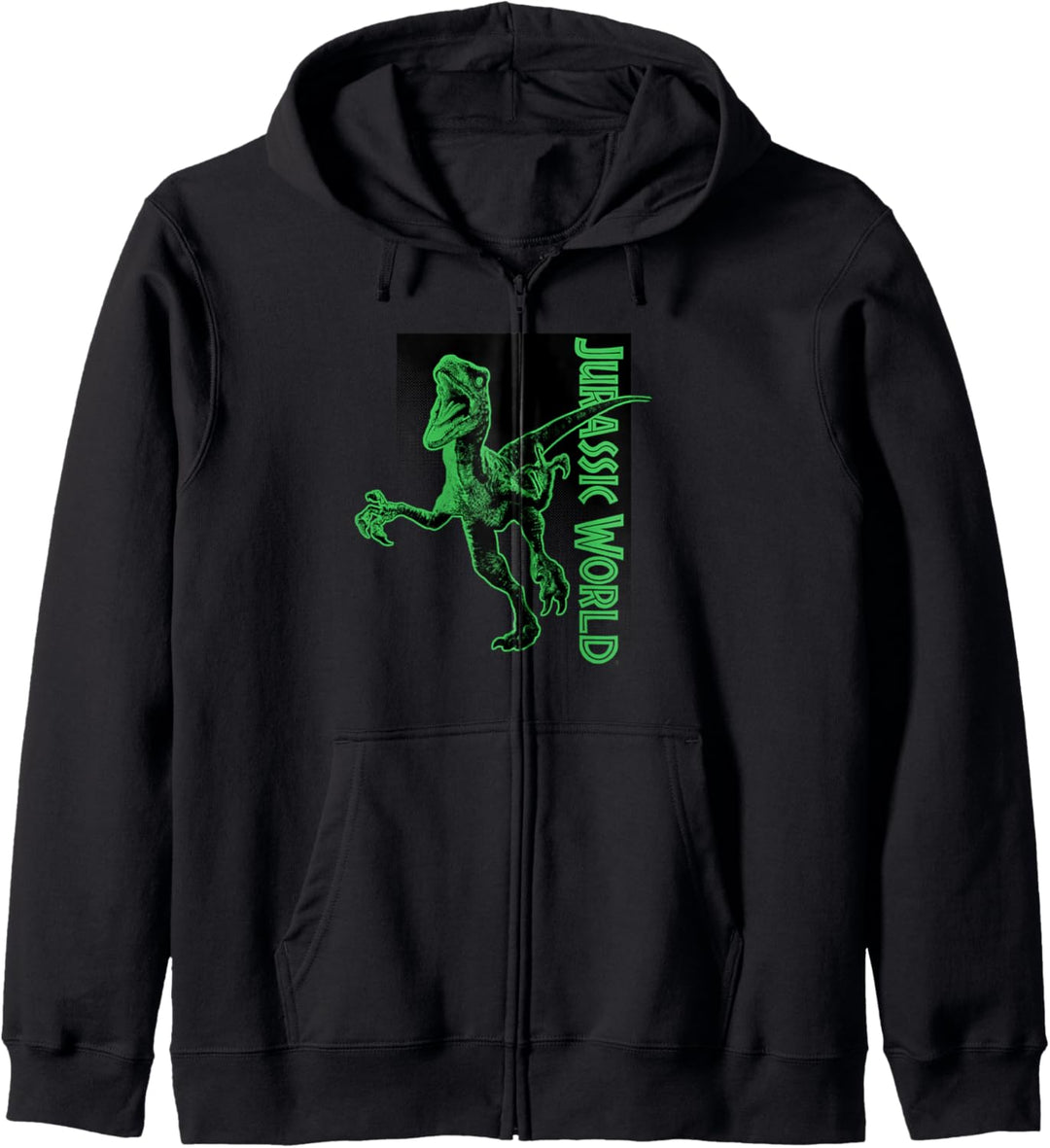 Jurassic World Raptor Attack Halbton Kapuzenjacke