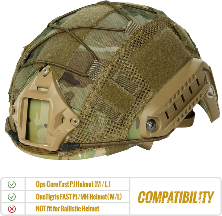 OneTigris Multicam Helmüberzug Fast Medium - Large multicam, Medium - Large multicam