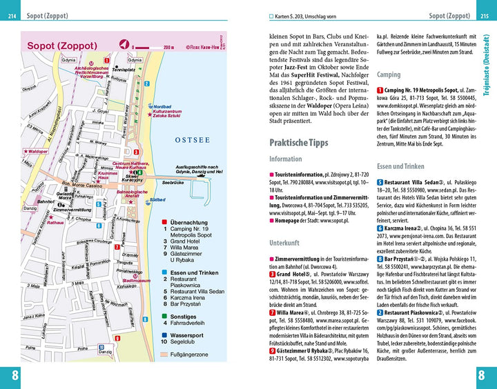 Reise Know-How Reiseführer Polen - Ostseeküste und Masuren, Taschenbuch