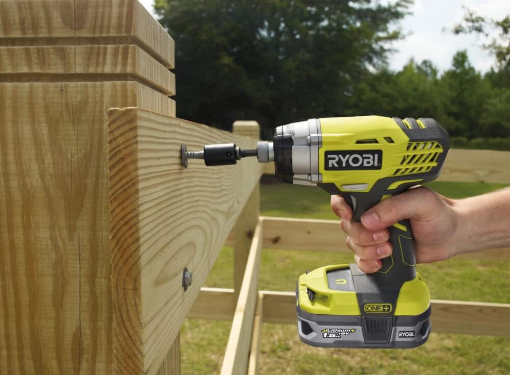 RYOBI - Duo ONE+ 18 V: Bohrschrauber + Schlagschrauber - Lieferung in Tragetasche mit 2 Akkus 2,0 Ah