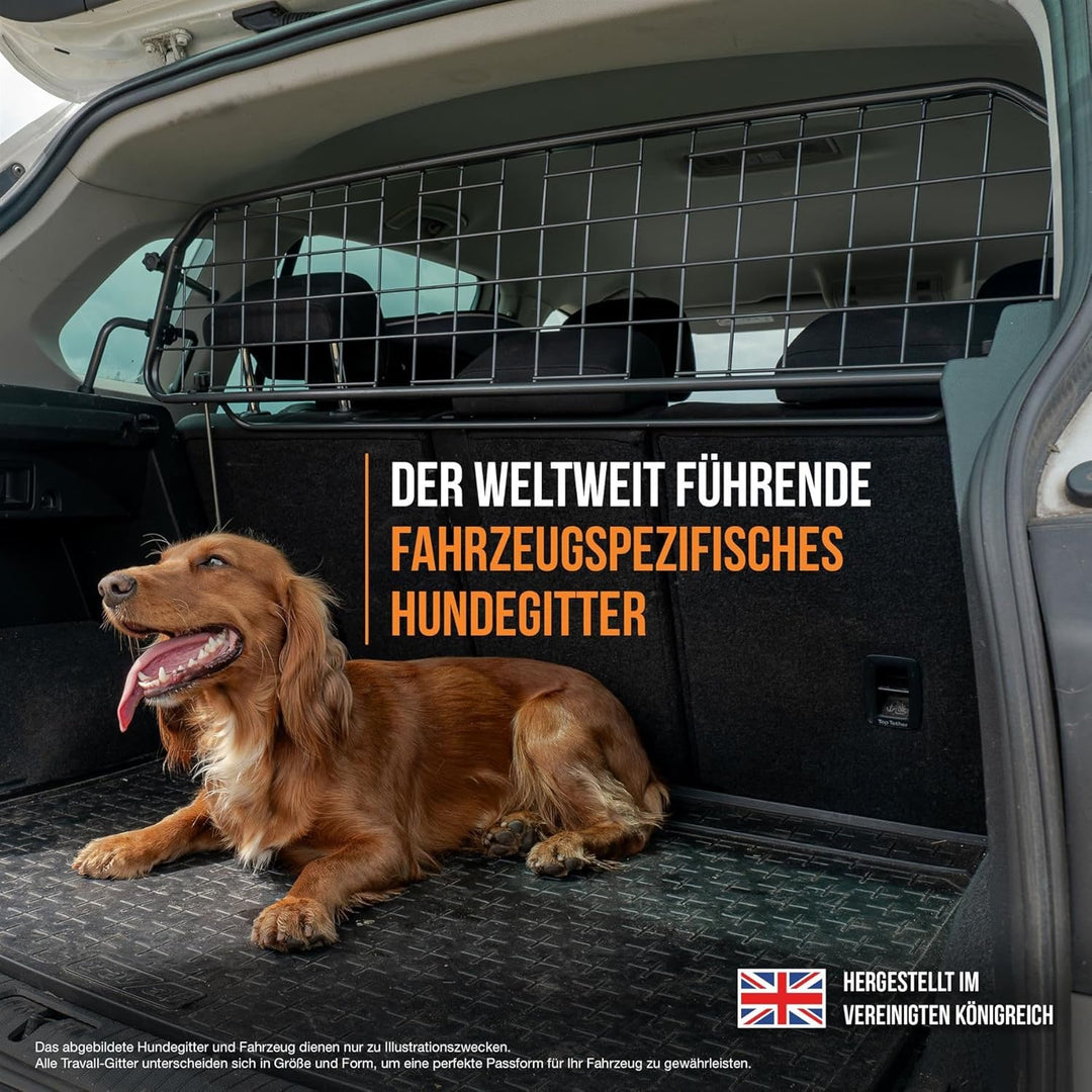 Travall Guard Hundegitter Kompatibel Mit BMW 5er Touring ohne Schiebedach F11 (2010-2016) TDG1332 -