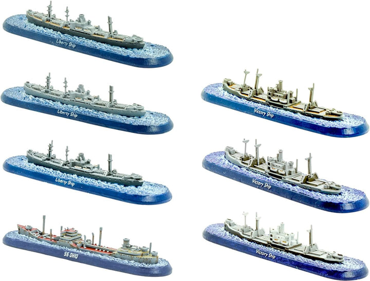 Victory at Sea Zubehör Merchant Convoy-EN
