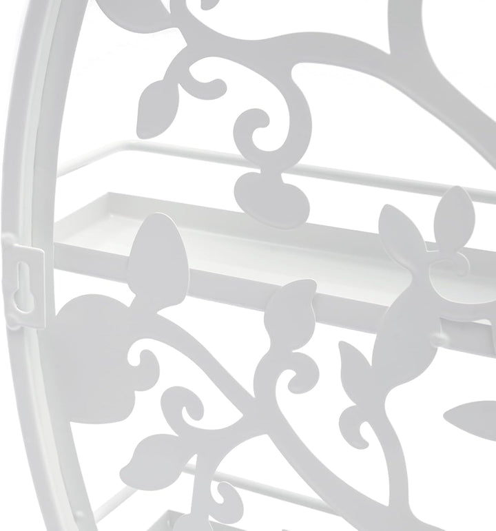 5 Ebenen Nagellack Regal Ständer, Nagellackregal Wand Organizer Halter Metallregal Regale, für Nagel