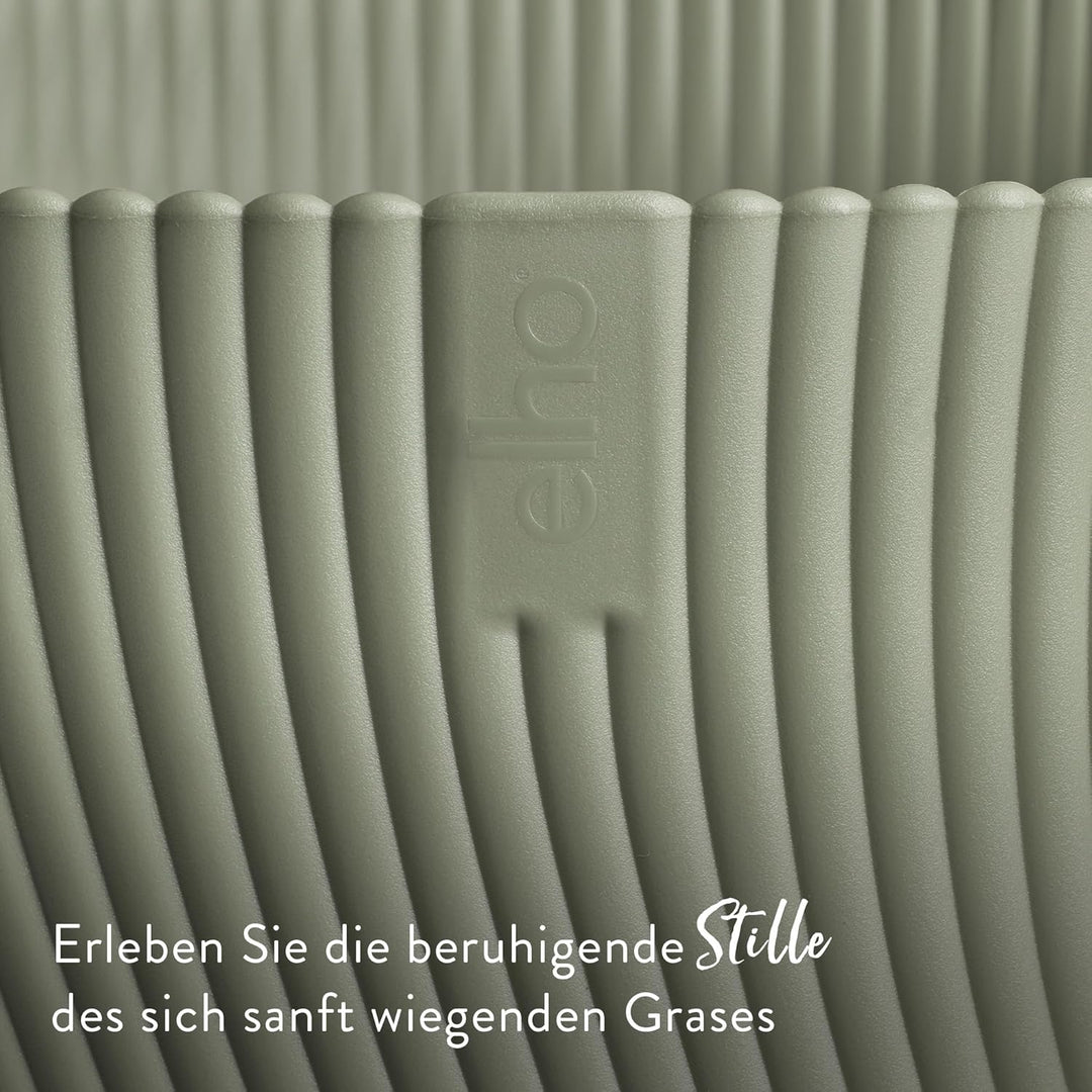 elho Sereh Rund 40 - Blumentopf für Innen und Aussen - 100% recyceltes Plastik - Ø 39.0 x H 33.3 cm