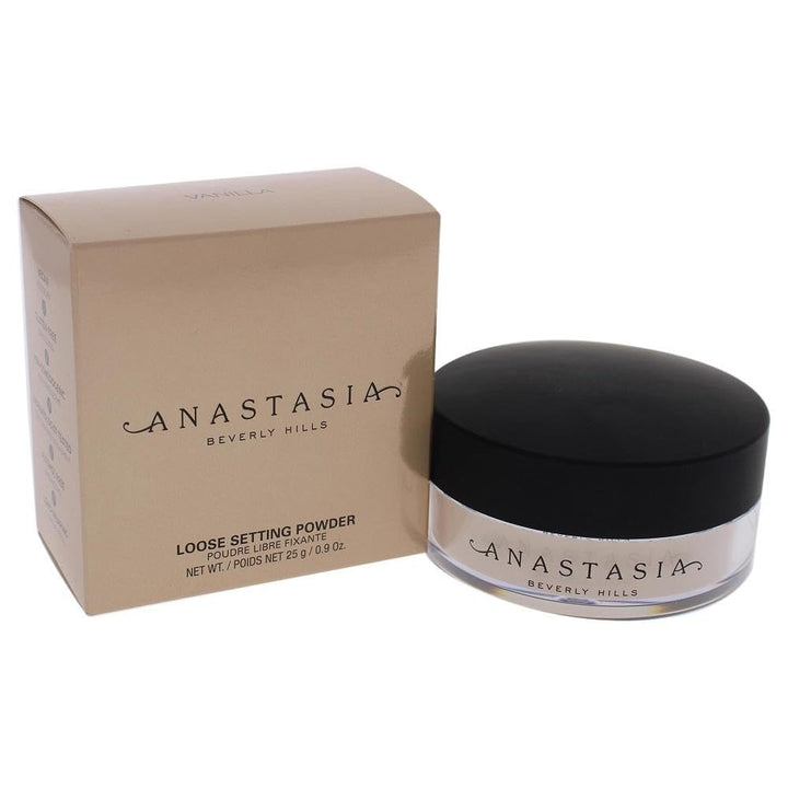 Anastasia Beverly Hills - Loose Setting Powder - Vanilla Vanilla 25 g (1er Pack), Vanilla 25 g (1er