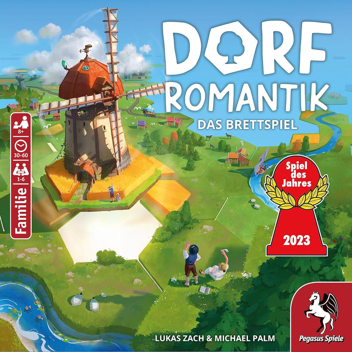 Pegasus Spiele 51240G Dorfromantik *Spiel des Jahres 2023* Brettspiele Pegasus Spiele 51240G Single,