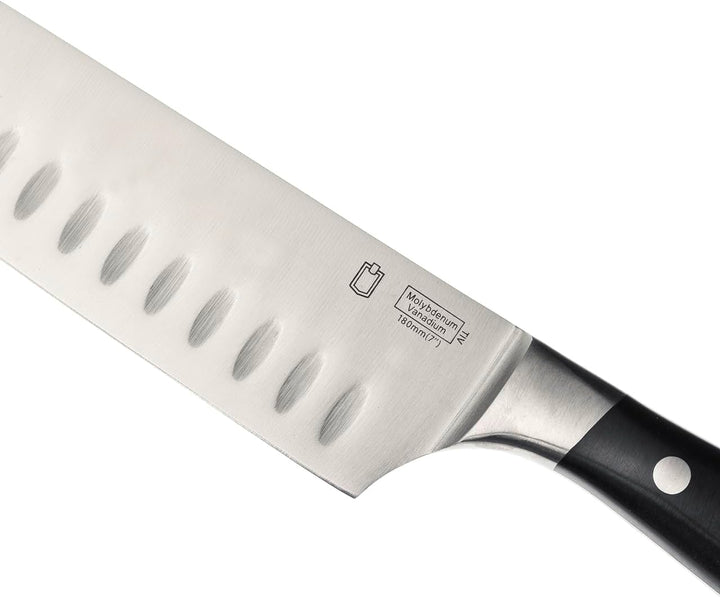 METRO Professional Santoku Messer | 18 cm | Molybdenum Vanadium Stahl | Klingenlänge 18 cm | Profi C