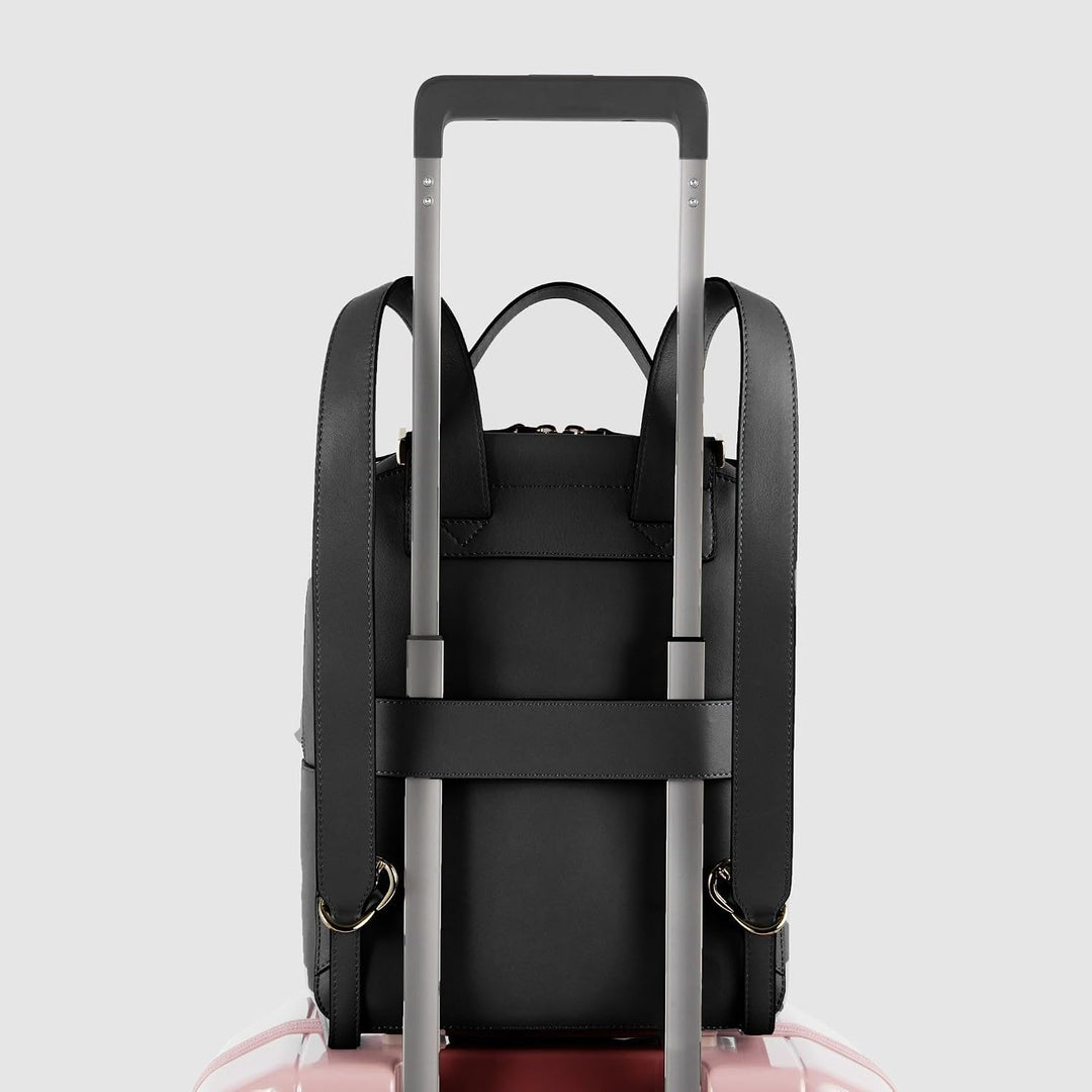 Piquadro Circle Laptoprucksack mit iPad Pro Fach und RFID-Schutz 32 cm black