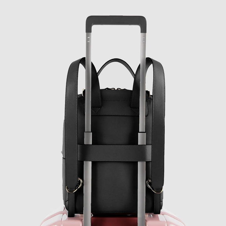 Piquadro Circle Laptoprucksack mit iPad Pro Fach und RFID-Schutz 32 cm black