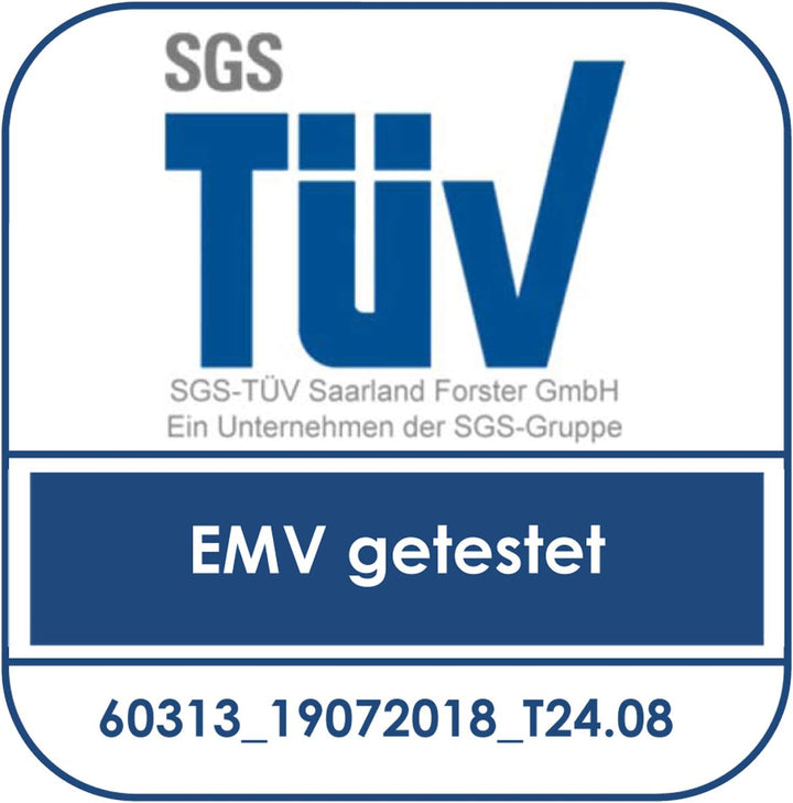 EHMANN 2400x0800 Elektronischer Schnurdimmer T24.08 transparent, Phasenanschnitt, 230V, 50Hz, Leistu