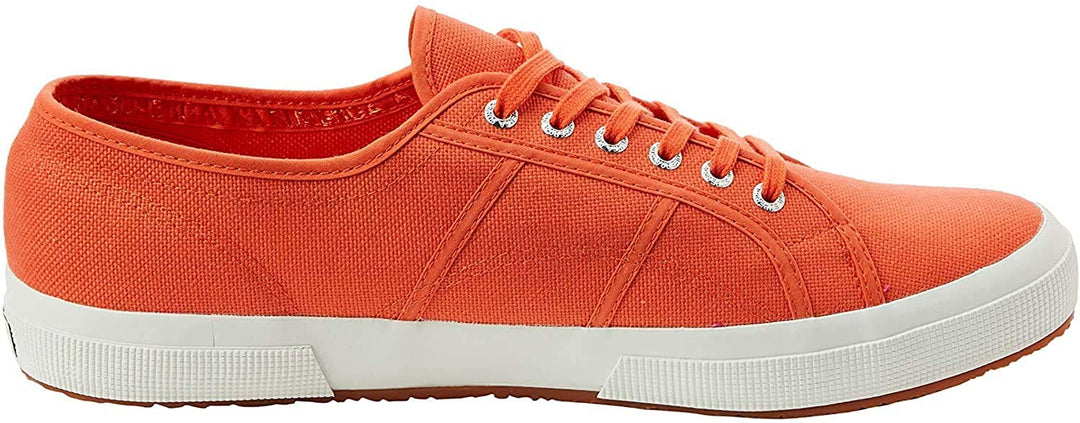 Superga 2750 Linu, Damen Schnürsneaker 44.5 EU Orange Orange Md X2f, 36 EU