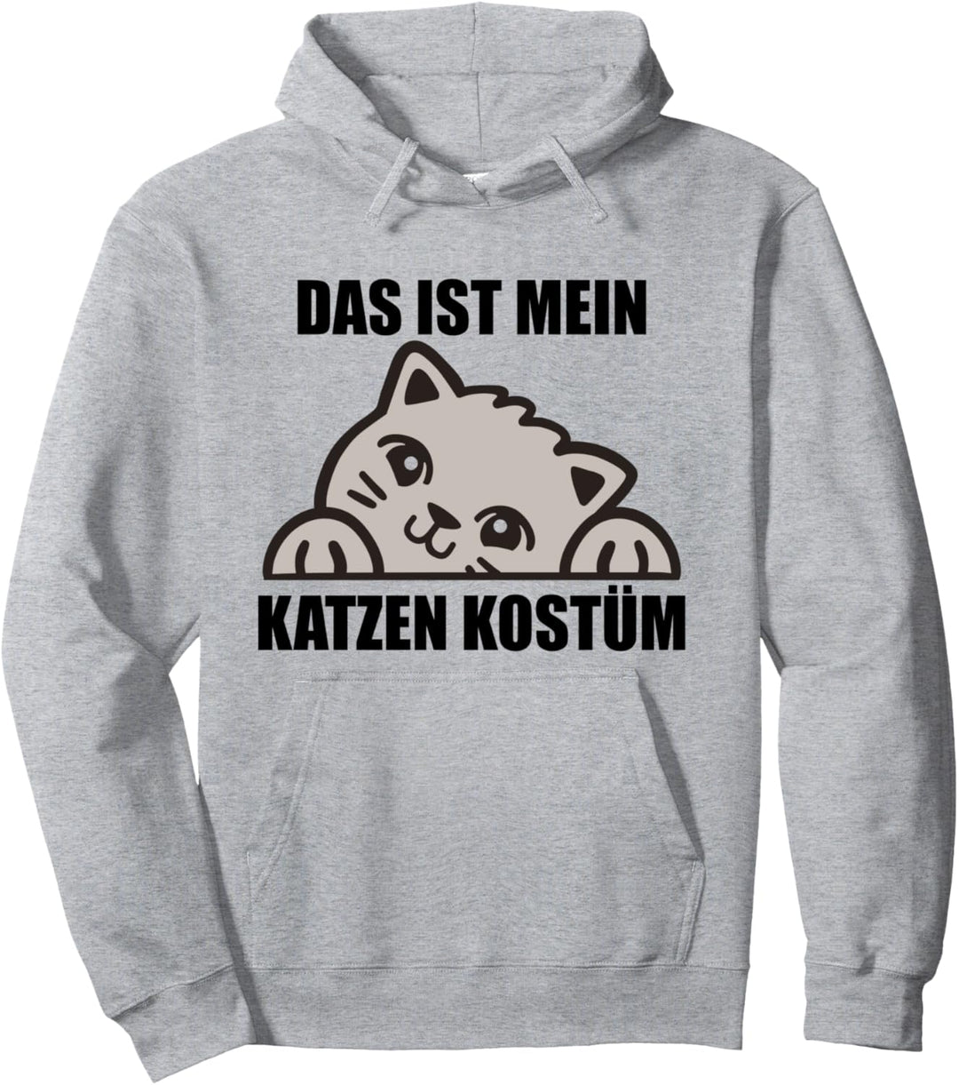 Das ist mein Katzen Kostüm Pullover Hoodie