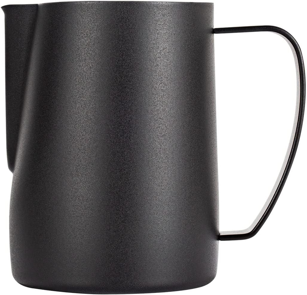 Dianoo Milchaufschäumkrug, 600 ml Edelstahl, Espresso-Dampfkrug, Kaffee, Cappuccino, Barista, Dampfk